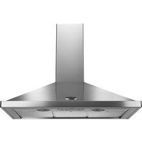 rangemaster leihdc100ssc chimney cooker hood - stainless steel stainless steel