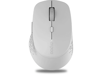 Ratón inalámbrico - Rapoo M300, Inalámbrico, 1600 ppp, Gris