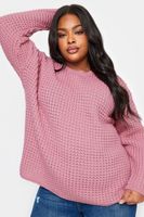 yours jersey rosa de punto gofre mujer curvy y tallas grandes yours
