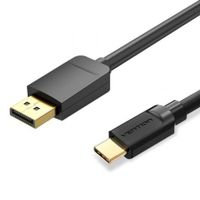 cable conversor vention cgybh usb-c a displayport macho 8k 2m negro