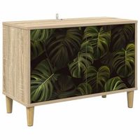 mueble de tv elburg 69 x 33 x 50 cm sonoma madera de ingenieria vidaxl