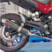 silenciador de escape benelli leoncino 500 e5 mass gp1