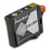 compatible photo black epson t1591 ink cartridge replaces epson t1591