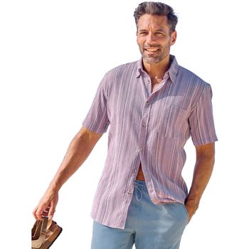 Atlas For Men Camisa manga corta Palma para hombre
