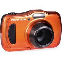praktica luxmedia wp240-bl compact camera - orange orange