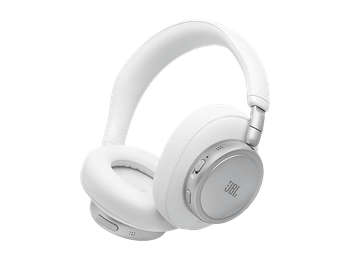 Auriculares inalámbricos - JBL Live 780NC, Circumaurales, Bluetooth 6.0, Cancelación de ruido adaptativa 2.0, Sonido Espacial, 80h autonomía, Blanco