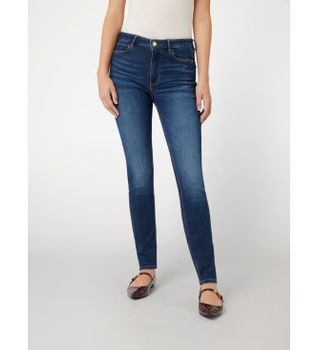 Guess para mujer. W2YA46D4Q03 Jeans skinny 1981 azul (26), Casual, Algodón, Denim