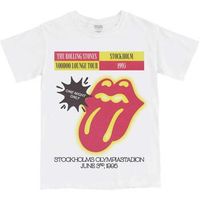the rolling stones tops y camisetas stockholm 95 para mujer