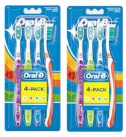 oral-b cepillo dientes medio 123 shiny clean pack 8 uds