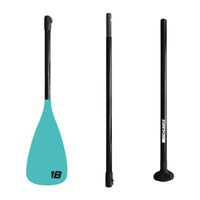 behumax - pala de paddle surf ajustable be wave de aluminio y nailon 170-210 cm ligera 960g para rio lago y mar