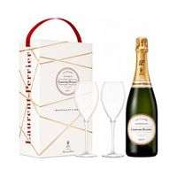 laurent perrier la cuvee   2 copas  francia champagne 75 cl 120