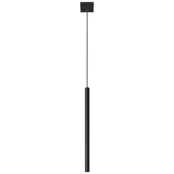 Lámpara colgante vacu negro, 1 luz