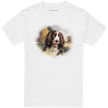 Wildlife Camiseta Springer Spaniel para mujer