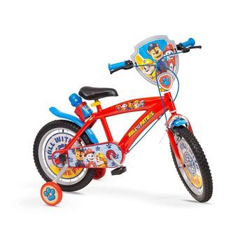 Bicicleta Paw Patrol Rodada 16 Roja