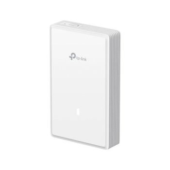 Punto de acceso TP-Link EAP725-Wall 2.4GHz/5GHz WiFi 6 AX5012 3x2.5G PoE MU-MIMO Blanco