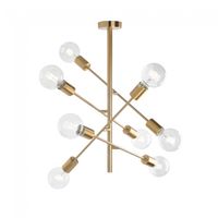 lampara de techo derson 8 luces