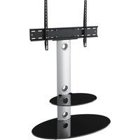 avf lugano fsl800lus tv stand with bracket - silver silver