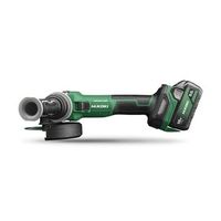 amoladora o125mm 18v r 5ah - hikoki- brushless con interruptor autoblocante - 2 baterias 50ah - g1813dvewqz