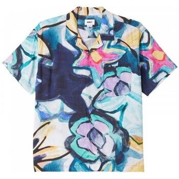 Obey Camisa manga larga Requiem woven para hombre
