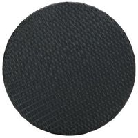 mesa de jardin  mesa de exterior de ratan sintetico negro 605x106 cm