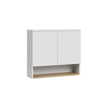Armario De Baño Viktor 68 X 60 Cm Con 2 Puertas Vicco