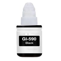 compatible black canon gi-590bk ink bottle replaces canon 1603c001