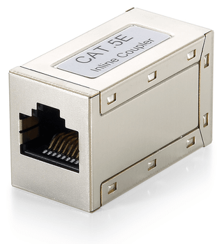 ADAPTADOR RJ45 CAT.5e APANTALLADO HEMBRA - HEMBRA