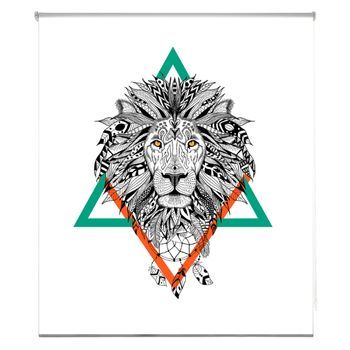 Estoralis - Estor Enrollable Translucido | Estampado Animales | 130 X 180 Cm (ancho/alto) Tamaño Tela 127 X 175 Cm | A-225 Unico
