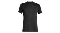 camiseta tecnica salewa puez p  strong  melange  strong   p negra
