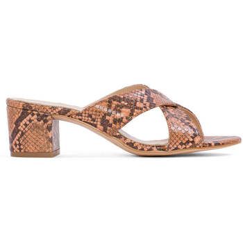Narf Sandalias tacon ca 1868 serpiente amarilla para mujer