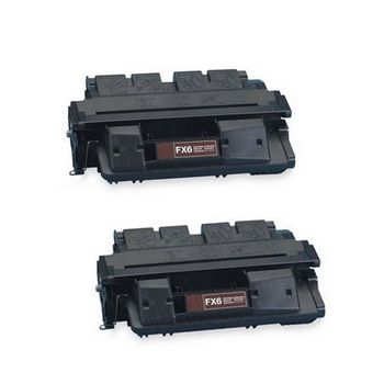Compatible Twin Pack Canon FX6 Black Toner Cartridges (2 Pack)