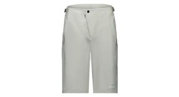 Pantalones cortos de ciclismo de montana poc motion gris mujer