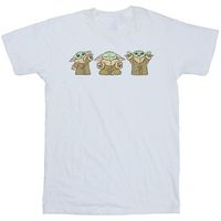 disney camiseta manga larga the mandalorian para nina