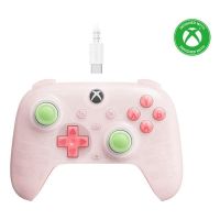 gamepad 8bitdo ultimate mini para xbox color rosa translucido