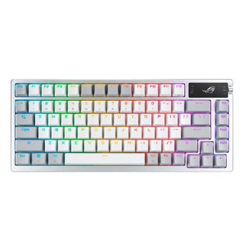 ASUS ROG Azoth Teclado Mecánico Moonlight QWERTY Español White