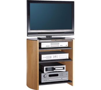 Finewoods HiFi Series FW750/4 750 mm TV Stand - Light Oak