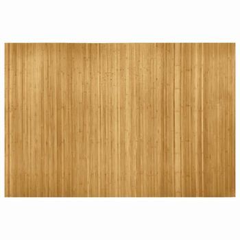 Biombo Divisor Bambú Natural Ancho 250 Cm Alto 165 Cm Vidaxl