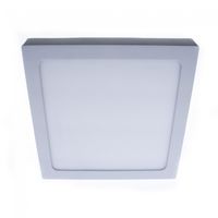 plafon de techo exterior led gelys cuadrado 30w