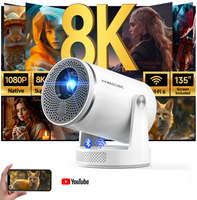 proyector magcubic hy320pro version mejorada del hy300 pro resolucion nativa 1080p full hd enfoque automatico control por voz con android 14 cine en casa portatil