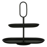 estanteria rama negro  h415xb17xl38cm