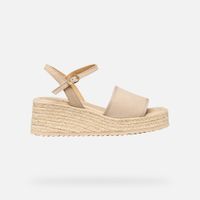 geox alemeria mujer gris pardo claro