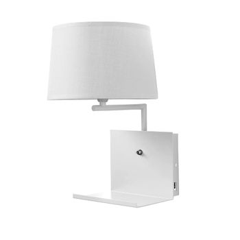 Aplique de metal blanco con carga para smartphone cm. L22xp24xh34