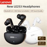 lenovo le253 auriculares inalambricos bluetooth 60 tws hifi sound anc auriculares con reduccion de ruido auriculares deportivos para juegos con microfono nuevo