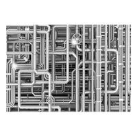 papel pintado 3d - urban maze 200x140 cm