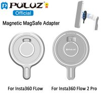 puluz adaptador magnetico magsafe para insta360 flow 2 pro  insta360 flow accesorios de cardan de flujo para iphone 16 15 14 13 12 soporte de telefono