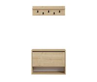 mueble recibidor con zapatero bodo