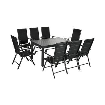 Conjunto De Muebles De Comedor Con Marcos De Aluminio