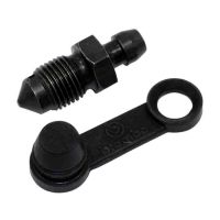 purgador de pinza de freno m10x1 longitud 29mm completo negro brembo con anilla