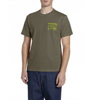 replay para hombre m33530002660 camiseta graphic verde s casual algodon manga corta