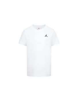 Camiseta Jordan Jdb Jumpman Air Emb Niño Blanco